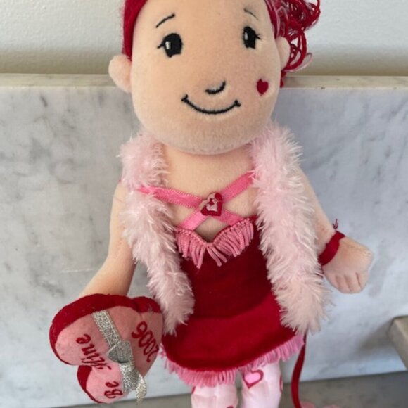 GROOVY GIRLS VIVICA 2006 Be Mine Soft Plush Limited Edition Doll & Poodle Dog - Picture 4 of 14